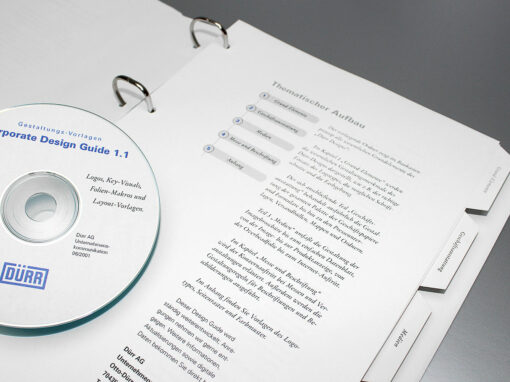 Corporate Design Guide, Dürr AG