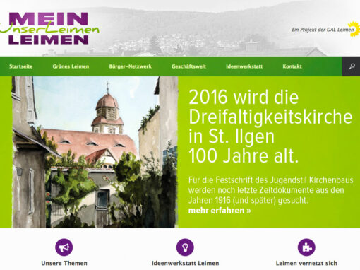 Projekt „Mein Leimen, unser Leimen“